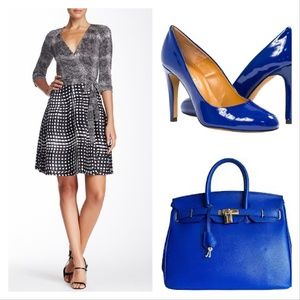 Diane von Furstenberg Amelia Two Silk Wrap Dress